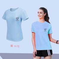 ราคา พร้อมส่ง เสื้อกีฬาสำหรับผู้หญิง เนื้อผ้า Micro เกรด A (21954075508)