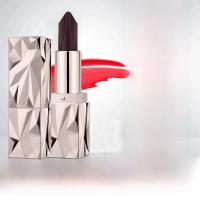 ราคา ลิปสติกเนื้อแมท 3 สี กันน้ำ ติดทนนาน เนื้อแมท ไม่ซีดจาง ลิปสติก ZKYO Velvet Lip Queen Wand Luxury Lipstick (24046297390)