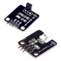 ราคา yunhaoSK 1set IR Infrared Transmitter Module Digital 38Khz Infrared Receiver Sensor Module for Electronic Building Block (24160241179)