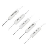 ราคา 1 0 Ohm 10W Wirewound Ceramic Cement Resistor 5 Pcs (19336528891)