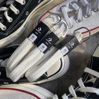 ราคา เชือกผูกรองเท้า Converse 1970s แบบต้นฉบับ สีดำ สีขาว นุ่ม สวมใส่สบาย ผลิตจากผ้าฝ้ายแท้ สำหรับรองเท้าผ้าใบ Converse แบบต้นฉบับ (22924185672)