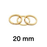 ราคา ห่วงกุญแจ แหวนแบนหนา สีดำ ทอง โรสโกลด์ บรอนซ์ ขนาด 20 25 30 35 mm ห่วงซ้อน ห่วงกระเป๋า DIY ส่งจากไทย (24216312425)