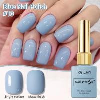 ราคา VARIVIDA เจลทาเล็บ XEIJAYI สีมาการูน พาสเทล ซีรีส์สีน้ำเงิน สีทึบ กาวส่องไฟสีน้ำเงิน เหมาะสำหรับฤดูใบไม้ร่วงและฤดูหนาว ปาร์ตี้และเทศกาลเพ้นท์เล็บ ทำเล็บ (24682264586)