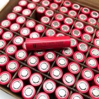 ราคา แท้ 100 ถ่านชาร์จPanasonic 18650 2600mah 3 7V 10C แบตเตอรี่ Li ion battery (24879758725)