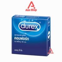 ราคา ถุงยาง Durex ถุงยางอนามัย ดูเร็กซ์ รวมทุกรุ่นยอดนิยม ขนาด 49 56 มม บรรจุ 3 ชิ้น 1 กล่อง JJ 6XXX Condom Performa Fetherlite Excita Comfort (24618446037)