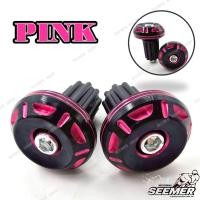 ราคา น็อตอุดปลายแฮนด์ ปลายแฮนด์ ทุกรุ่น 1คู่ 5สี ดำ แดง ชมพู น้ำเงิน ทอง เกรด A พร้อมส่ง (24905696987)