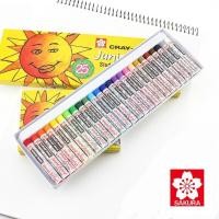 ราคา สีชอล์ค ซากุระ แพ็คละ 12162550 สี SAKURA Cray pas Junior Artist (24609170484)