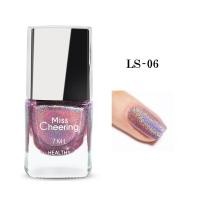 ราคา สีทาเล็บ สีรุ้ง LS สีทาเล็บ ธรรมดา MissCheering สีกากเพชรรุ้ง คุณภาพดี เล่นแสง รุ้งวาวสวยมากๆ ไม่ต้องอบ (14519485265)