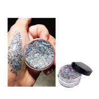 ราคา 1ขวด เจลกากเพชรแต่งหน้า แต่งผม แต่งตา กากเพชรเล็บ 8สี สวย อเนกประสงค์ (23744488540)