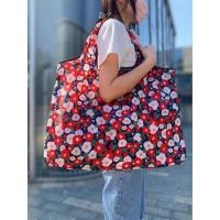 ราคา Womens Fashion Tote Bag Cartoon Foldable Shopping Tote Bag Portable Large Capacity Shopping Tote Bag Supermarket Shopping Tote Bag Fashion Printed Underarm Bag (23850928460)