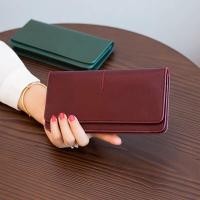 ราคา กระเป๋าสตางค์หนังแท้ กระเป๋าสตางค์ผู้หญิง กระเป๋าสตางค์แบบยาว กระเป๋าสตางค์แบบอเนกประสงค์ กระเป๋าสตางค์แบบมีซิป กระเป๋าสตางค์หนังนิ่ม (24538560260)