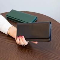 ราคา กระเป๋าสตางค์หนังแท้ กระเป๋าสตางค์ผู้หญิง กระเป๋าสตางค์แบบยาว กระเป๋าสตางค์แบบอเนกประสงค์ กระเป๋าสตางค์แบบมีซิป กระเป๋าสตางค์หนังนิ่ม (24538560257)