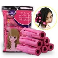 ราคา โรลม้วนผมฟองน้ำ 6 ชิ้น ดัดผม จัดทรงผม Hair rollers curler (22739654795)