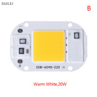 ราคา Flash Sale LED CHIP 20W 30W 50W AC 220V Smart cob โคมไฟลูกปัด LED ไม่มี DRIVER DIY (22255983617)