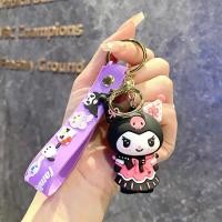 ราคา พร้อมส่ง พวงกุญแจคุโรมิ พวงกุญแจSanrio ลายการ์ตูน คุโรมิ Kuromi พวงกุญแจ (21471713747)
