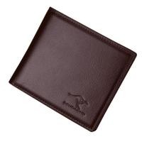 ราคา HNQH Elegant Mens Leather Wallet High quality Wallet Soft Leather Solid Color Beautiful Appearance (23149647689)