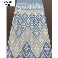 ราคา ผ้าฝ้ายพิมพ์ลาย ผ้าฝ้ายพิมพ์ลายหมักโคลน ลายไทย 5291 5299 (24722220783)