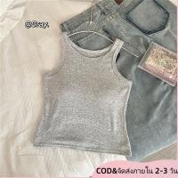 ราคา oobest จัดส่ง 2 3 วัน ซื้อ 1 ใช้ 1 เสื้อสายเดี่ยวSummer เสื้อท่อนบนผ้านุ่ม Camisoles พร้อมฟองน้ำในตัวแขนกุดเสื้อนอกเสื้อเอวลอยซื้อใหม่เสื้อแฟชั่นผู้หญิง (24779535408)