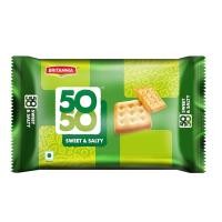 ราคา Britannia 50 50 Biscuits 188g (21217972985)