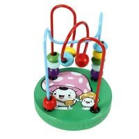 ราคา ของเล่นไม้ ของเล่นขดลวดไม้ เสริมทักษะและการเรียนรู้ ขนาด12 9 ซม เสริมพัฒนาการ (22529483919)