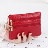 ราคา QNQN COD เรียบง่ายสีทึบสั้นกระเป๋าสตางค์ผู้ถือบัตรแบบพกพาผู้หญิงนุ่ม PU กระเป๋าสตางค์กระเป๋าซิปเหรียญกระเป๋าสตางค์ (24582285732)
