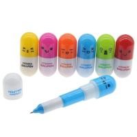 ราคา ปากกาแคปซูล สินค้าเกรดA เลือกสี ปากกาลูกลื่น พร้อมส่ง หมึกสีน้ำเงิน เครื่องเขียน ราคาส่ง ปากกา (24793931863)