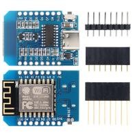 ราคา WeMos D1 Mini Pro V3 0 NodeMcu 4MB 16MB bytes Lua WIFI Internet of Things Development board based ESP8266 CH340G Nodemcu V2 (22620543674)