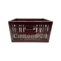 ราคา ตะกร้าจัดระเบียบ ตะกร้าสำนักงาน ลังใส่ของอเนกประสงค์ขนาด 16x24 ซ ม สูง 13 ซ ม วางซ้อนกันได้ จัดเก็บอุปกรณ์สำนักงาน (17436142233)