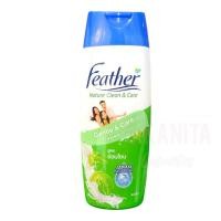 ราคา Feather แฟซ่า แชมพู เนเจอร์ คลีน แอนด์ แคร์ 340 มล Nature Clean Care Shampoo 340ml (22846563283)