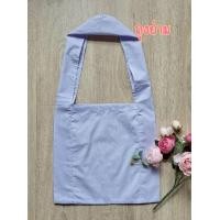 ราคา ถุงย่าม ถุงผ้าย่าม กระเป๋าย่ามขาว กระเป๋าสะพายข้าง ราคาถูก (24845053874)
