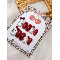 ราคา เล็บปลอมคิตตี้ พร้อมติด สวยหรู ดูดี สุดคิ้วท์ (24555815429)