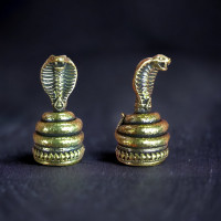 ราคา รูปปั้นงู รูปหล่องู งู งูทองเหลือง งูจงอาง งูพระศิวะ พระพิฆเนศ พญางู งูแก้บน ของสะสม (21443819267)