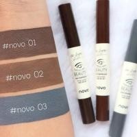 ราคา สินค้ามาใหม่ เจลเขียนคิ้ว กันน้ำ NOVO BEAUTY EYEBROW GEL 3g ดินสอเขียนคิ้ว 3สี ของแท้ พร้อมส่ง (21795906368)