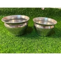 ราคา กระโถนพระ สแตนเลส ขนาด 16 ถึง 18 เซนติเมตร (24329590939)