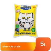 ราคา KAT TO Apple Scent 5 20L แคทโตะ ทรายแมว กลิ่นแอปเปิ้ล (24424554457)