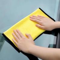 ราคา ผ้าไมโครไฟเบอร์ ขนาด30 30 ผ้าเช็ต Clean ทำความสะอาด30 30 microfiber cleaning cloth (21797176761)