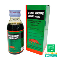 ราคา ยาแก้ไอ LP น้ำดำ ตราเสือดาว ปริมาณ 60ML 120 ML 180ML (24013063002)