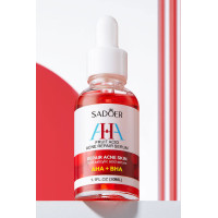 ราคา เซรั่มAHA BHA ช่วยผลัดเซลล์ผิวเก่า ช่วยจัดการปัญหาสิว เผยผิวใหม่ที่เรียบเนียน เผยผิวขาวกระจ่างใส ช่วยจัดการปัญหาฝ้ากระจุดด่างดำ SAODER AHA BHA Acne Serum 30 Ml (23460969298)