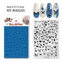 ราคา แผ่นเพลทปั๊มลายเพ้นท์เล็บ เเผ่นเพลทปั๊มลาย แผ่นเพลต แผ่นปั๊มลายเล็บ สวยๆ เพลทลายน่ารัก (24937050109)