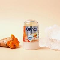 ราคา Grace Natural Deodorant เกรซ โรลออนระงับกลิ่นกายสารส้มธรรมชาติ 70g (23364843715)