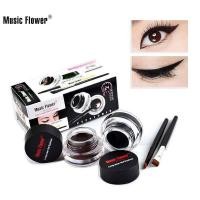 ราคา music flower 24 hours longwear gel eyeliner เขียนคิ้ว อายไลเนอร์ (6605084681)