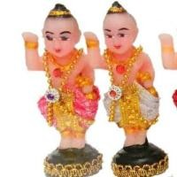 ราคา กุมารเรซิ่น ขนาดเล็ก ราคาส่ง กุมาร มือกวัก ถือถุงทอง รูปปั้นกุมาร (19983657036)