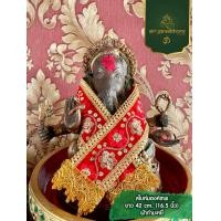 ราคา สไบคล้ององค์เทพ สไบผ้าปักดิ้นทอง (21502790236)