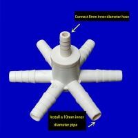 ราคา KingBe ข้อต่อท่อเติมอากาศทำจาก PVC ข้อต่อท่อเติมอากาศสำหรับตู้ปลาทะเลสาบบ่อปลาเพิ่มออกซิเจน (22875466501)