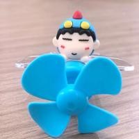 ราคา Liplasting Cute Wind Powered LED Light Up Plane Toy for Vehicles ของเล่น Bojind (24739765360)