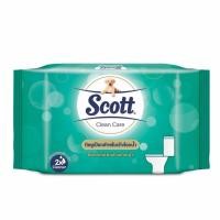 ราคา ทิชชูเปียก สก๊อตต์ คลีนแคร์ แพ็ค 38 แผ่น สีเขียว (13002685400)