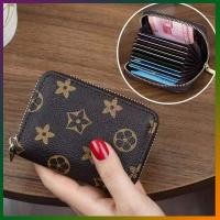 ราคา กระเป๋าใส่เหรียญ กระเป๋าใส่บัตรเครดิต กระเป๋าตัง อเนกประสงค์ มีซิปคู่ (24334285222)