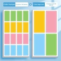 ราคา Self Adhesive Label Waterproof Handwritten Color Sticker Blank Note Label Writable Name Stickers School Stationery Supplies (22898373212)