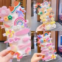 ราคา ชุดคลิปเด็กหญิง14แบบ แฟชั่นสีรุ้ง ผลไม้ ลูกอม ใช้ได้ทุกโอกาส ส่งเร็วมีสต็อก ของขวัญเซอร์ไพรส์ (24206131654)