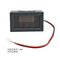 ราคา Unnicoco 1PCS 12v 72v Car Marine Motorcycle Digital Voltmeter Voltage Meter Battery Gauge For Motorcycle Car (23761512713)